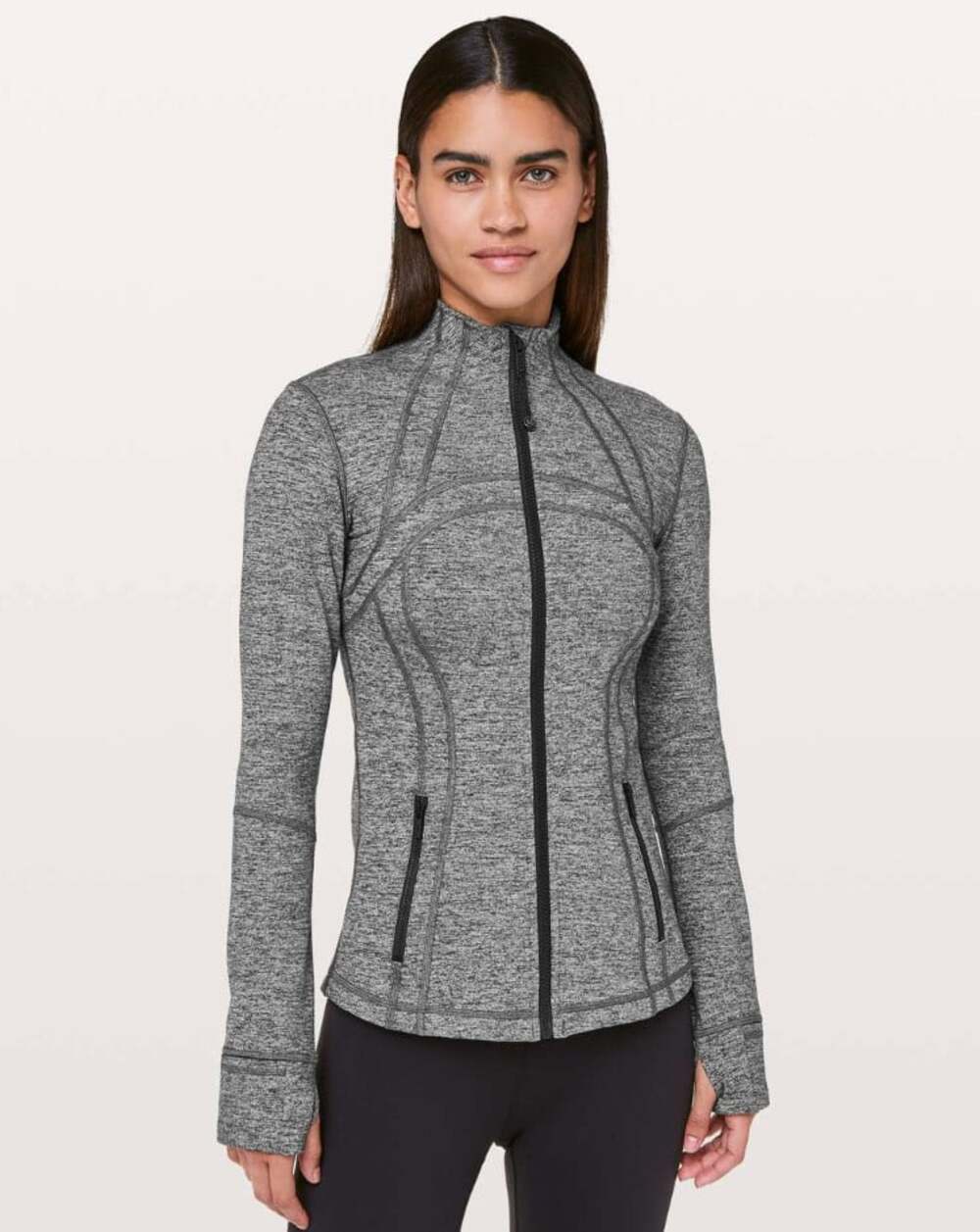 Lululemon Define Jacket Heathered Black Size 2